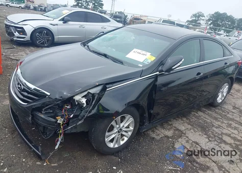 2014 Hyundai Sonata Gls из США, поврежденный, VIN 5NPEB4AC5EH916649